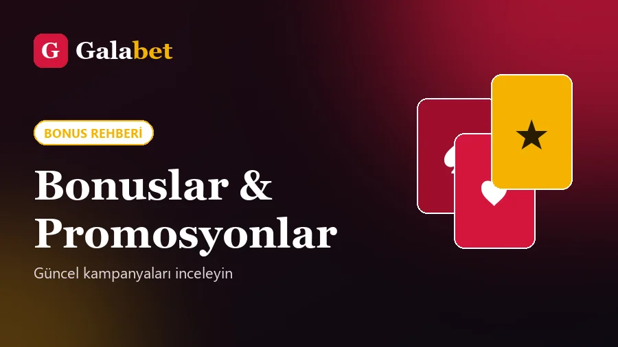 Galabet bonus ve promosyon kampanyaları 2026 görseli